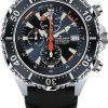 Uhren Chris Benz | Chris Benz Chris Benz Depthmeter Chronograph Cb-C300X-Nb-Kbs Herrenchronograph