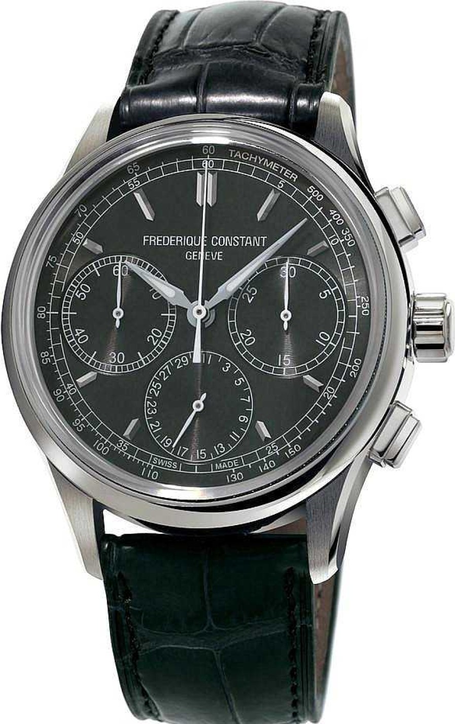 Uhren Frederique Constant Geneve | Frederique Constant Geneve Flyback Chronograph Manufacture Fc-760Dg4H6 Herren Automatikchronograph