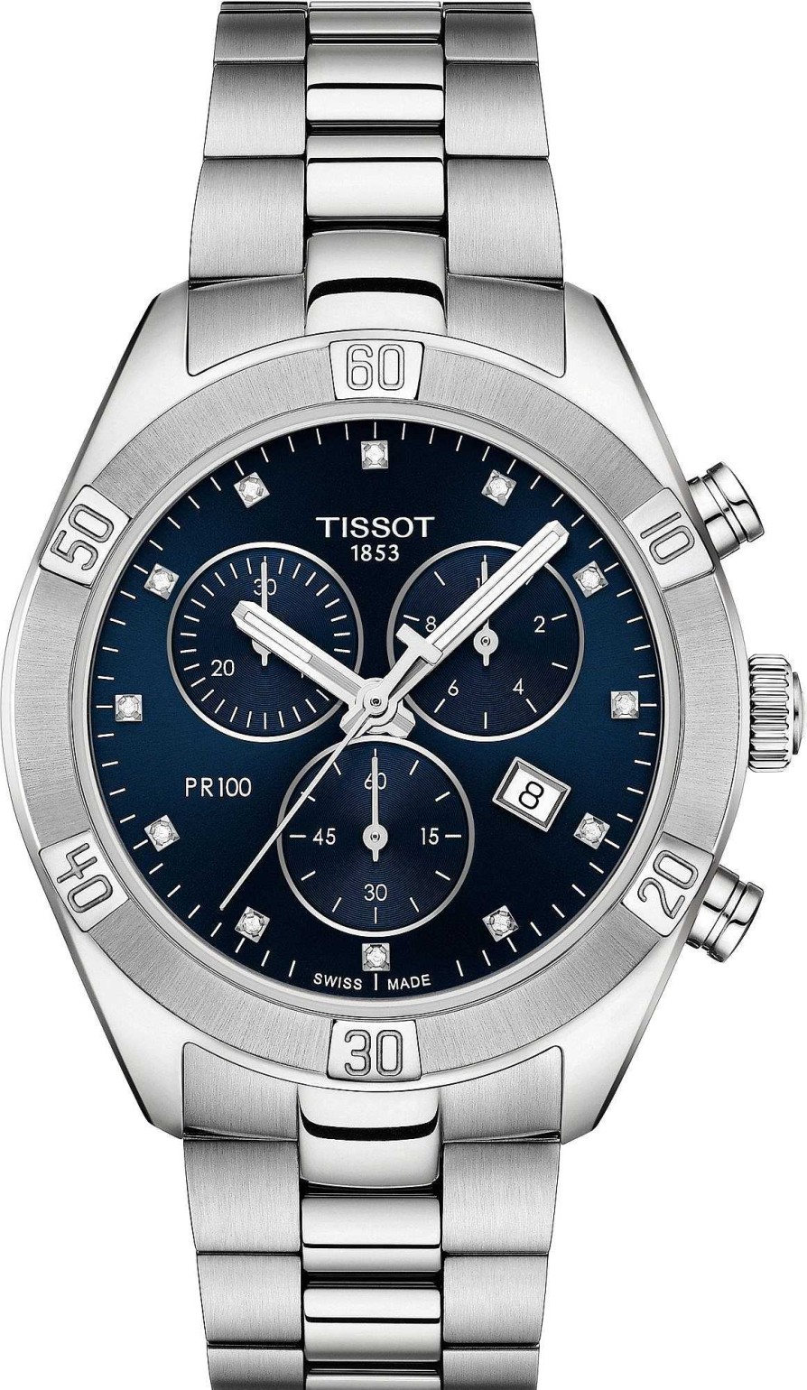 Uhren Tissot | Tissot Tissot Pr 100 T101.917.11.046.00 Damenchronograph