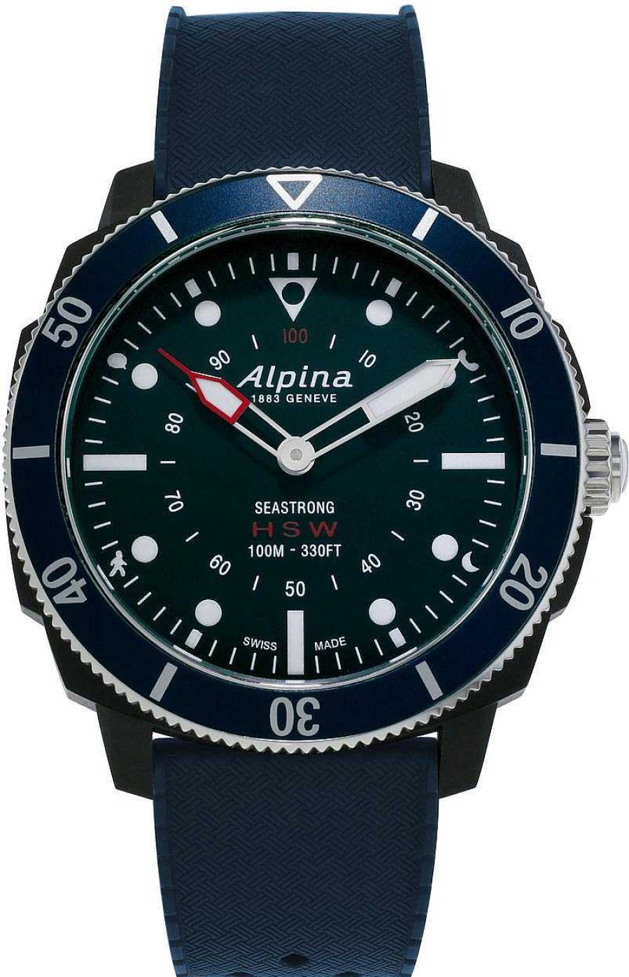 Uhren Alpina Geneve | Alpina Geneve Seastrong Hsw Al-282Lnn4V6 Smartwatch Smartwatch