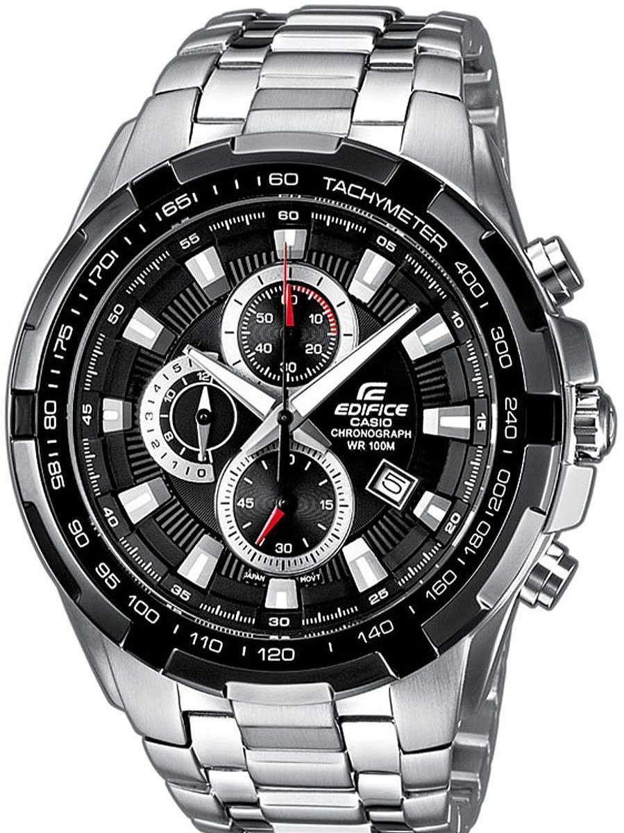 Uhren Casio Edifice | Casio Edifice Chrono Ef-539D-1Avef Sportliche Herrenuhr Massives Geh Use