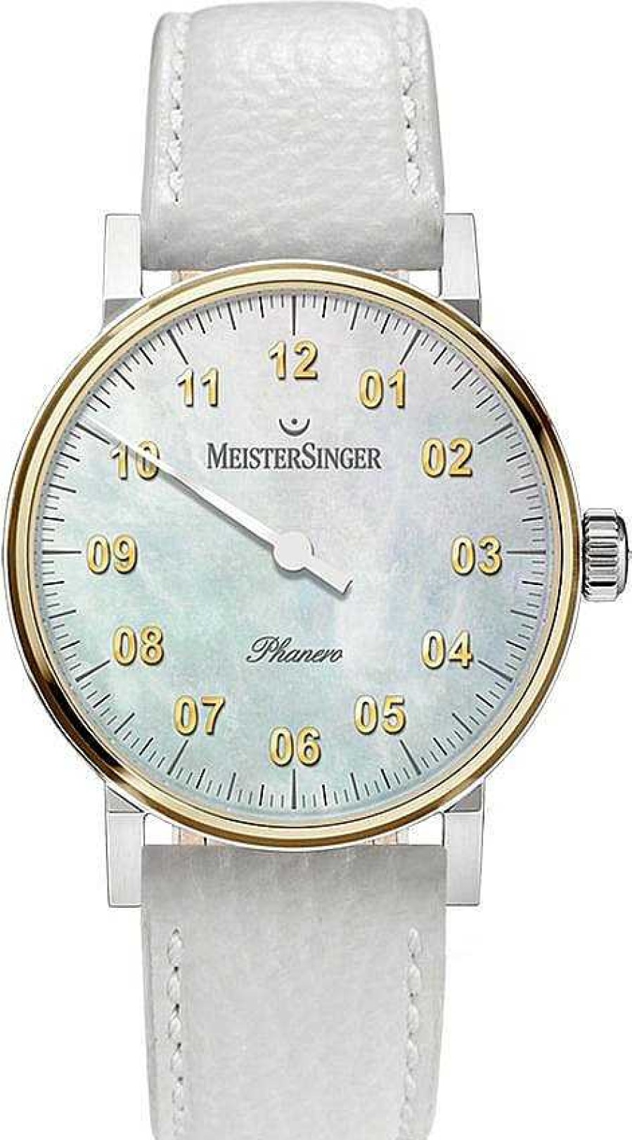 Uhren MeisterSinger | Meistersinger Phanero Mother Of Pearl Phm1G Einzeiger Automatikuhr