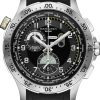 Uhren Hamilton | Hamilton Khaki Worldtimer Chrono Quartz H76714335 Sportliche Herrenuhr Fliegeruhr