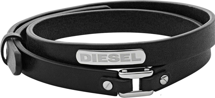 Schmuck DIESEL Jewellry | Diesel Jewellry Stacked Dx0971040 Herrenarmband