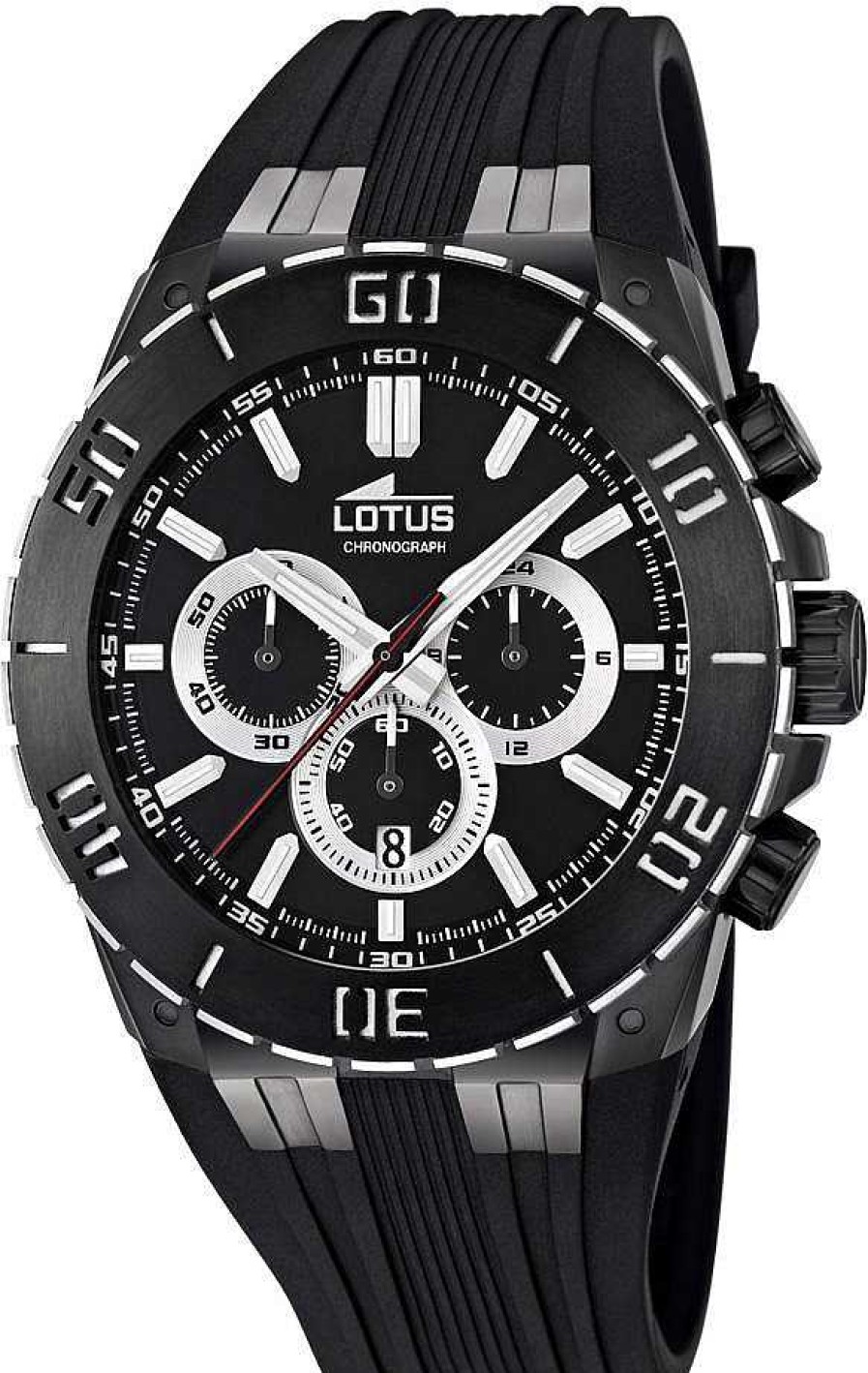 Uhren Lotus | Lotus Chrono Sport 15802/3 Herrenchronograph Massives Geh Use