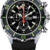 Uhren Chris Benz | Chris Benz Chris Benz Depthmeter Chronograph Cb-C300X-G-Kbs Herrenchronograph