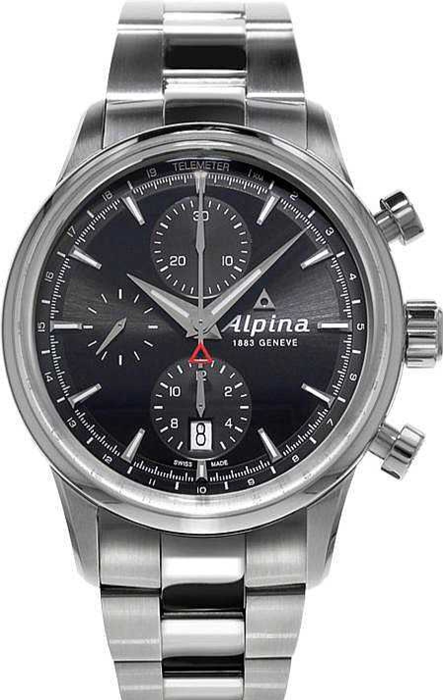 Uhren Alpina Geneve | Alpina Geneve Alpiner Chronograph Al-750B4E6B Herren Automatikchronograph Sehr Sportlich