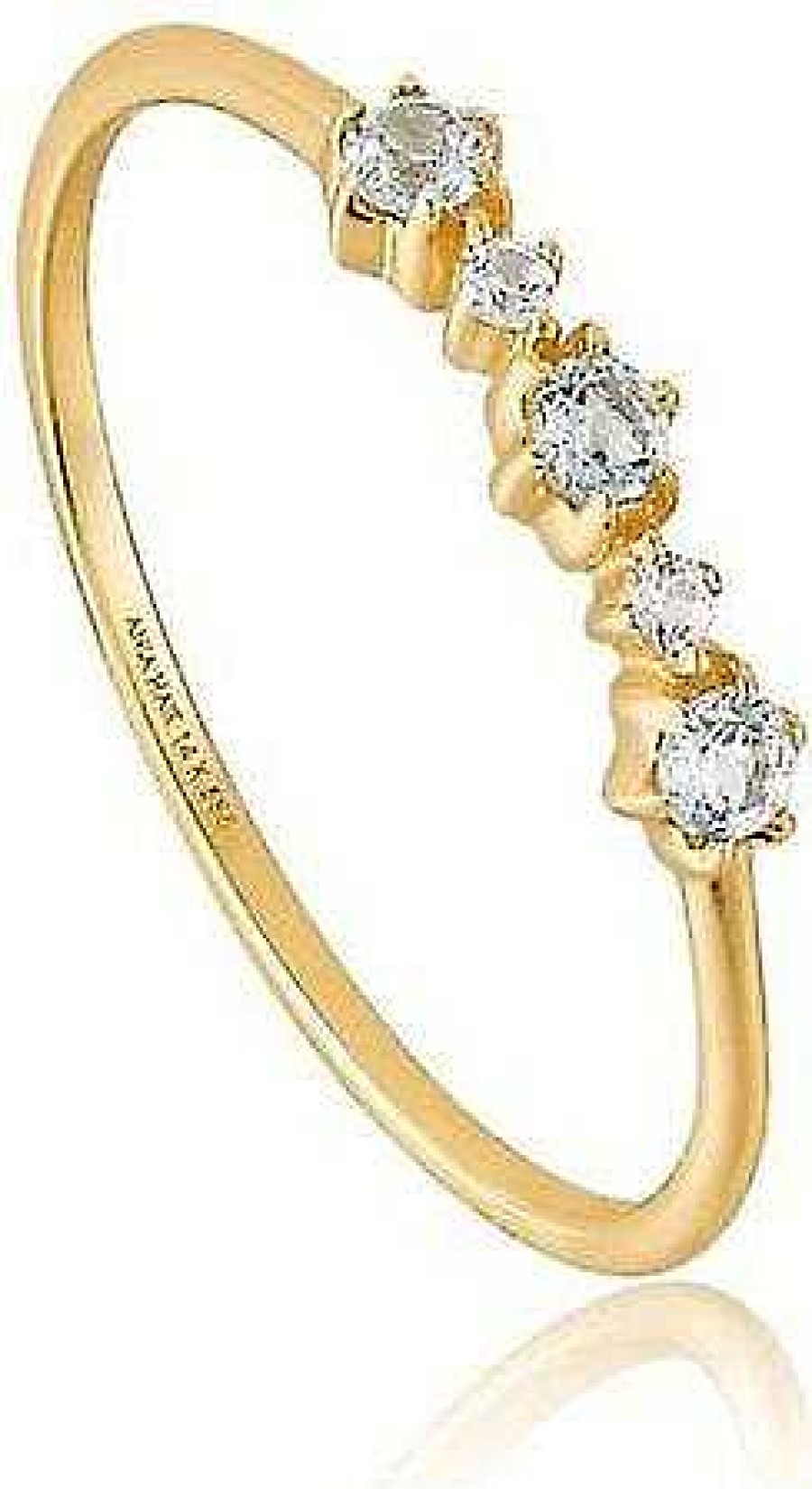 Schmuck Ania Haie 14KT Gold | Ania Haie 14Kt Gold Rau006-01Yg-54 Damenring