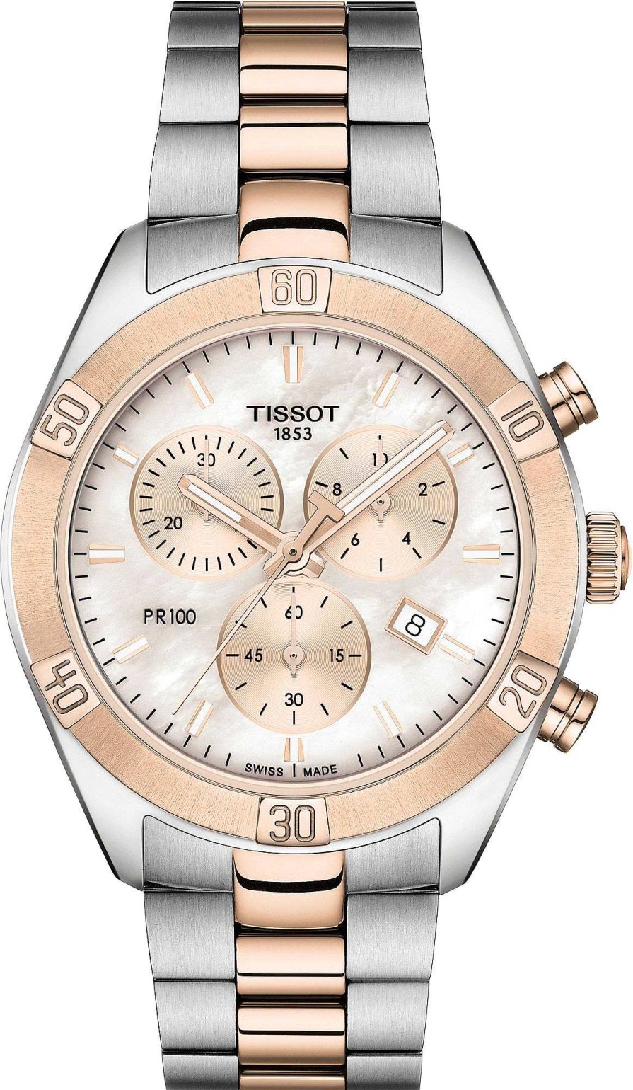 Uhren Tissot | Tissot Tissot Pr 100 T101.917.22.151.00 Damenchronograph