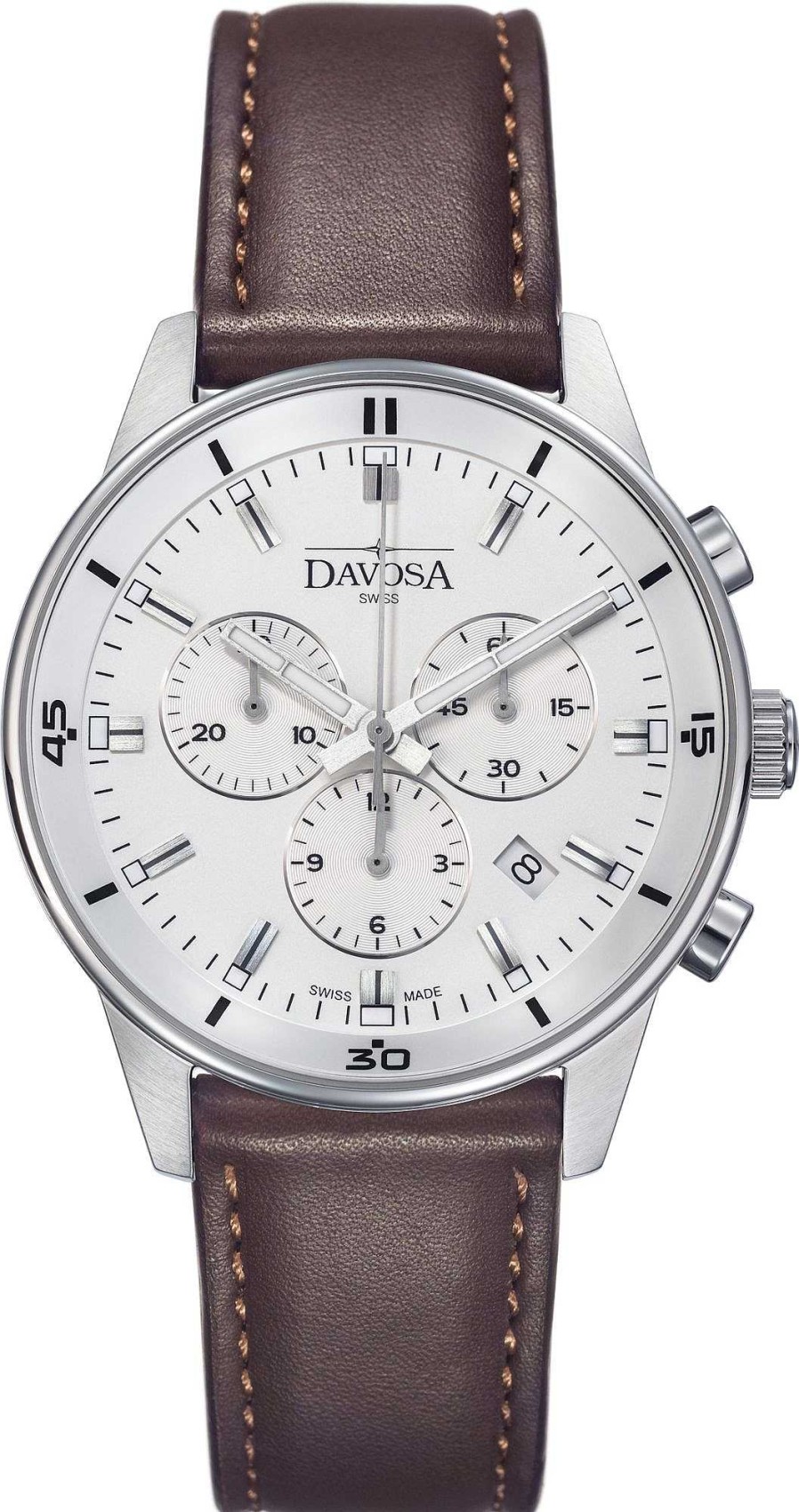 Uhren Davosa | Davosa Vireo Chronograph 16249315 Herrenarmbanduhr