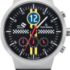 Uhren TUW Ruhla | Tuw Ruhla Rallye 60842-021702B Herrenchronograph Sehr Sportlich