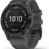 Uhren Garmin | Garmin Fenix 6 Pro Solar 010-02410-11 Smartwatch Smartwatch