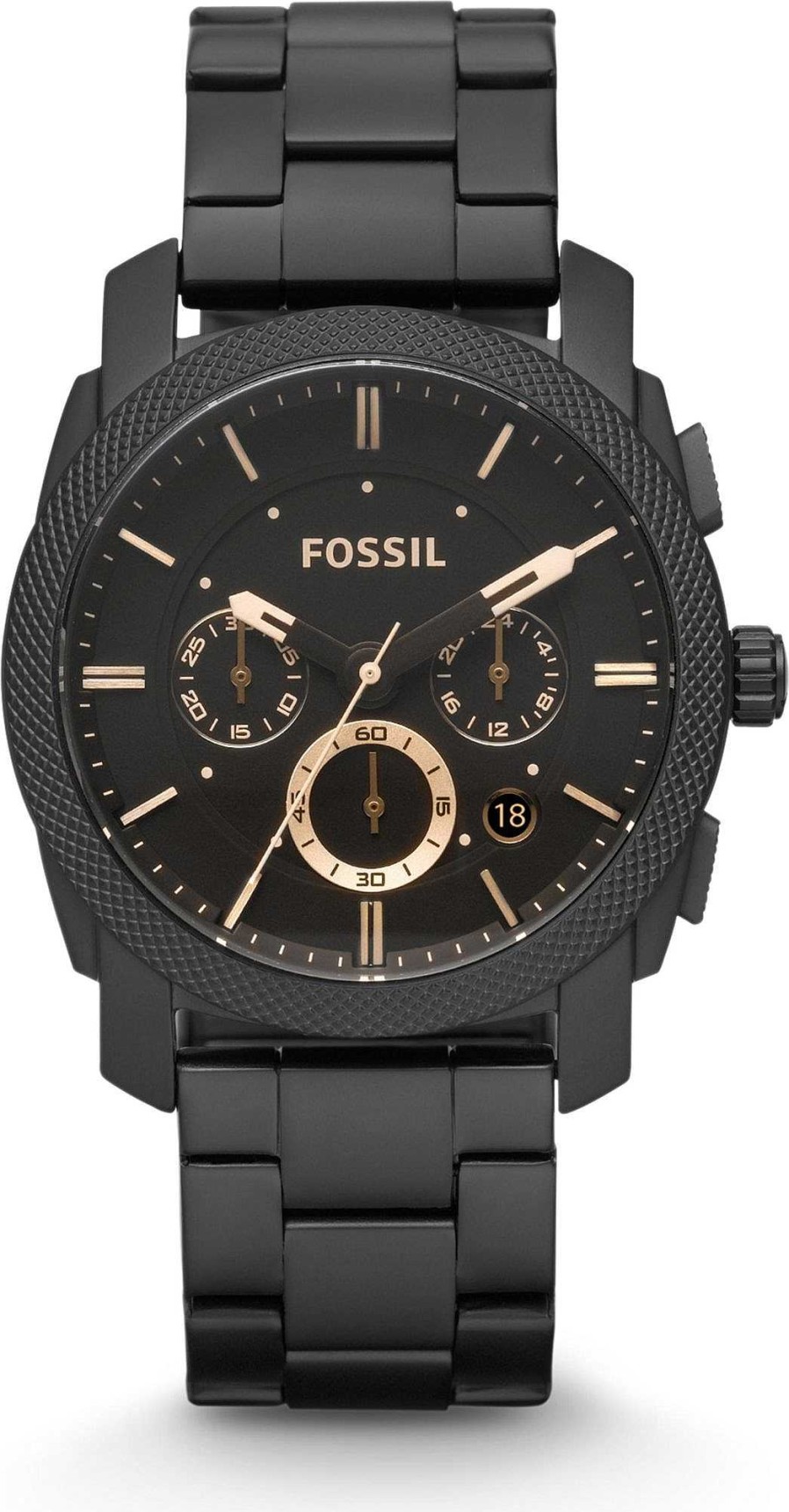 Uhren Fossil | Fossil Machine Fs4682 Herrenchronograph Sehr Sportlich