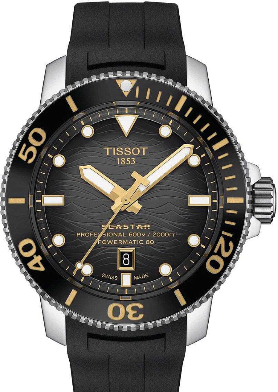 Uhren Tissot | Tissot T-Sport T120.607.17.441.01 Herren Automatikuhr 80H Gangreserve