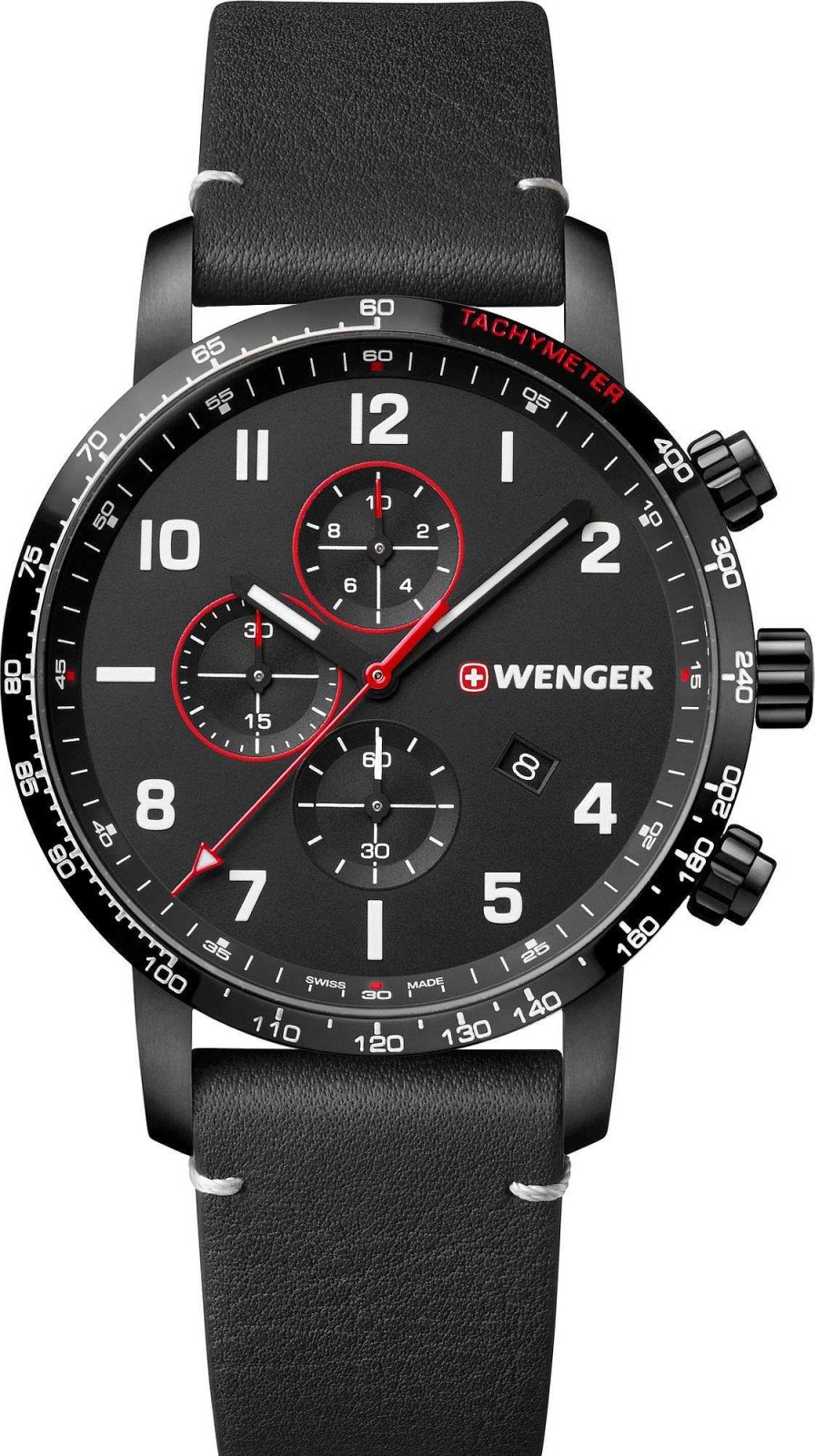 Uhren Wenger | Wenger Attitude Chrono 01.1543.106 Herrenchronograph