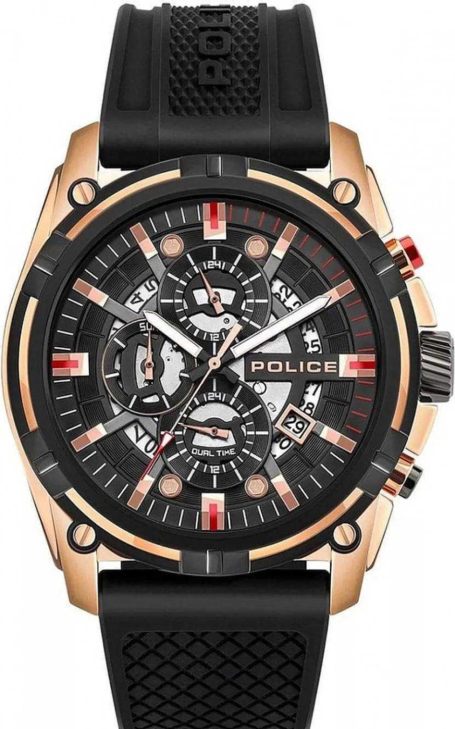 Uhren Police | Police Leptis Pewjq2003540 Herrenchronograph