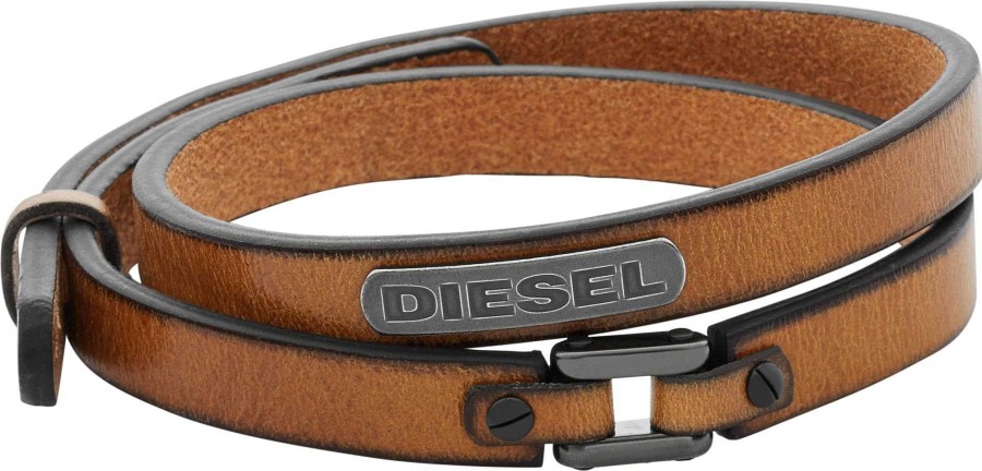 Schmuck DIESEL Jewellry | Diesel Jewellry Coiled Dx0984040 Herrenarmband