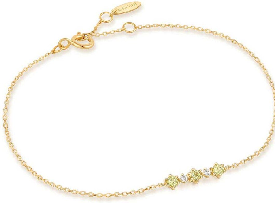 Schmuck Ania Haie 14KT Gold | Ania Haie 14Kt Gold Bau006-02Yg Damenarmband