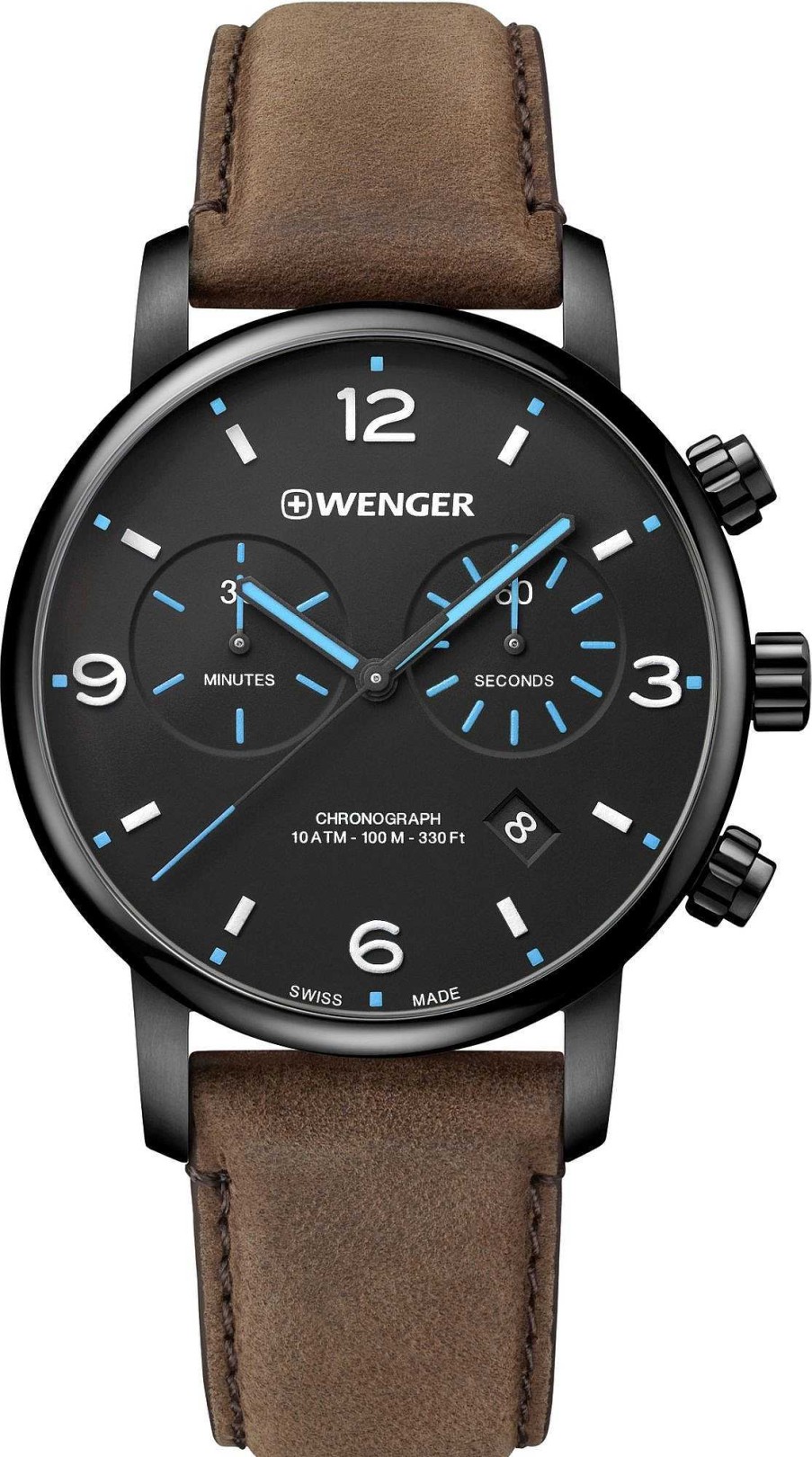 Uhren Wenger | Wenger Urban Metropolitan 01.1743.112 Herrenchronograph