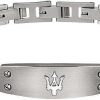 Schmuck MASERATI | Maserati Maserati Jewels Jm320Ast04 Herrenarmband