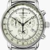 Uhren Zeppelin | Zeppelin 100 Jahre Zeppelin Ed. 1 8680M3 Herrenchronograph Mit Alarm