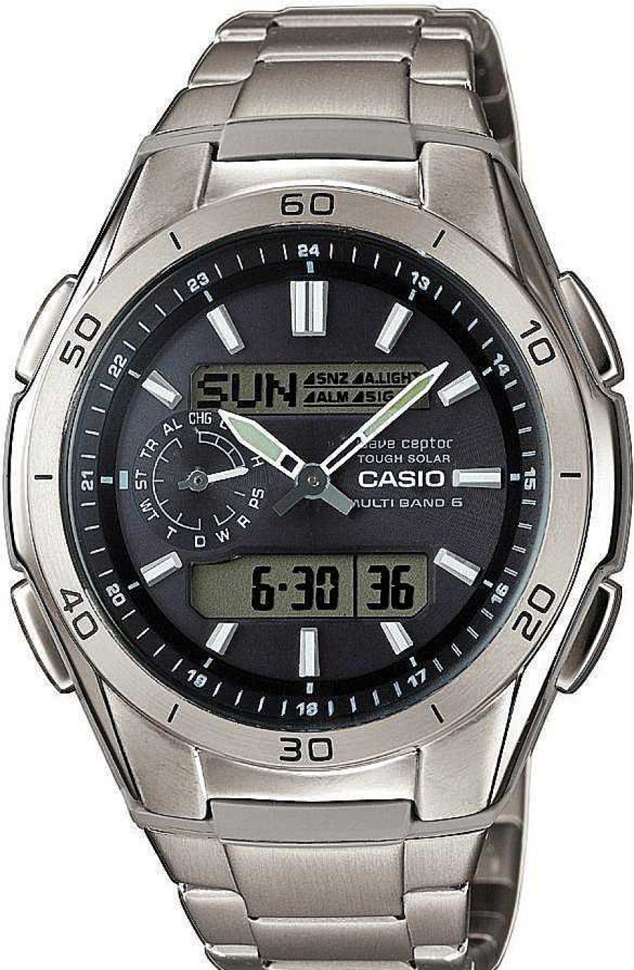 Uhren Casio | Casio 5110 Wva-M650Td-1Aer Herrenfunkuhr Multiband 6 & Solar