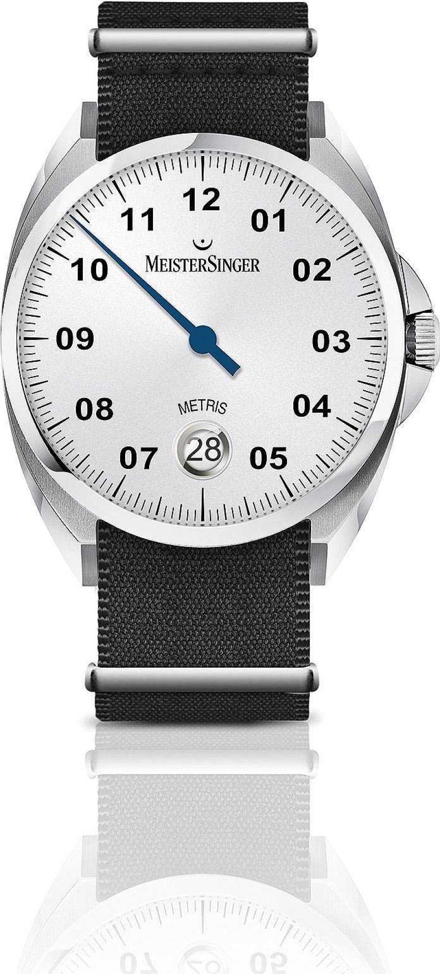 Uhren MeisterSinger | Meistersinger Metris Me901 Einzeiger Automatikuhr