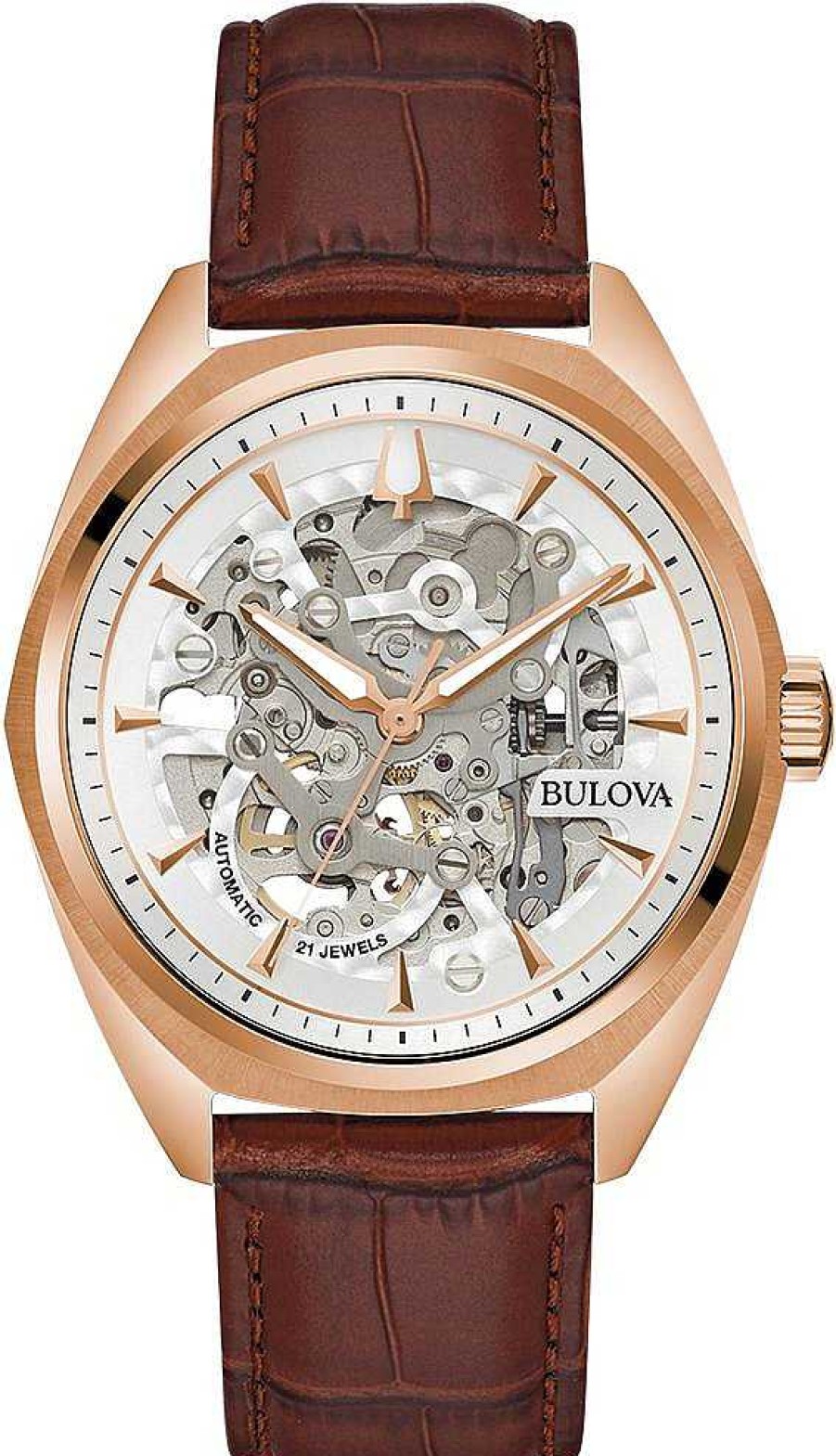 Uhren Bulova | Bulova Automatic 97A175 Herren Automatikuhr