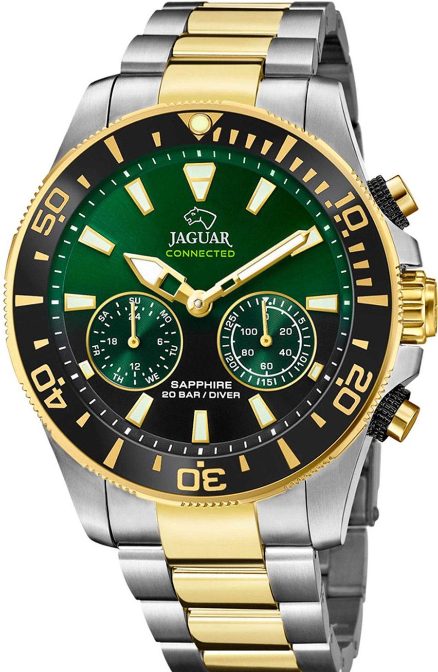 Uhren Jaguar | Jaguar Connected J889/5 Herrenchronograph 200M Wasserdicht