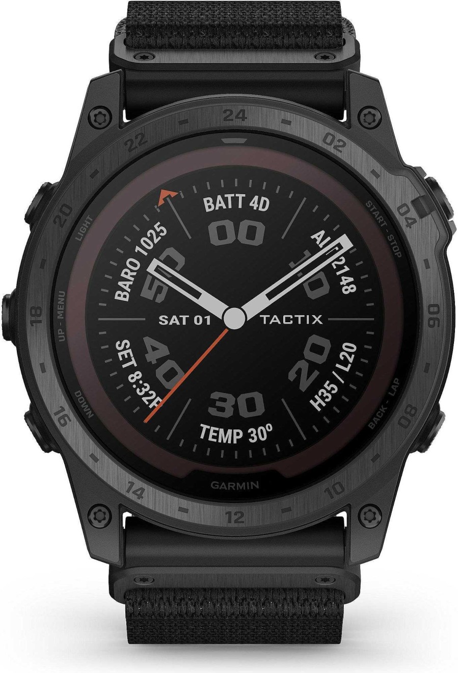 Uhren Garmin | Garmin Tactix 7 Pro Solar Sapphire 010-02704-11 Smartwatch Bluetooth, Gps, Pulsmessung