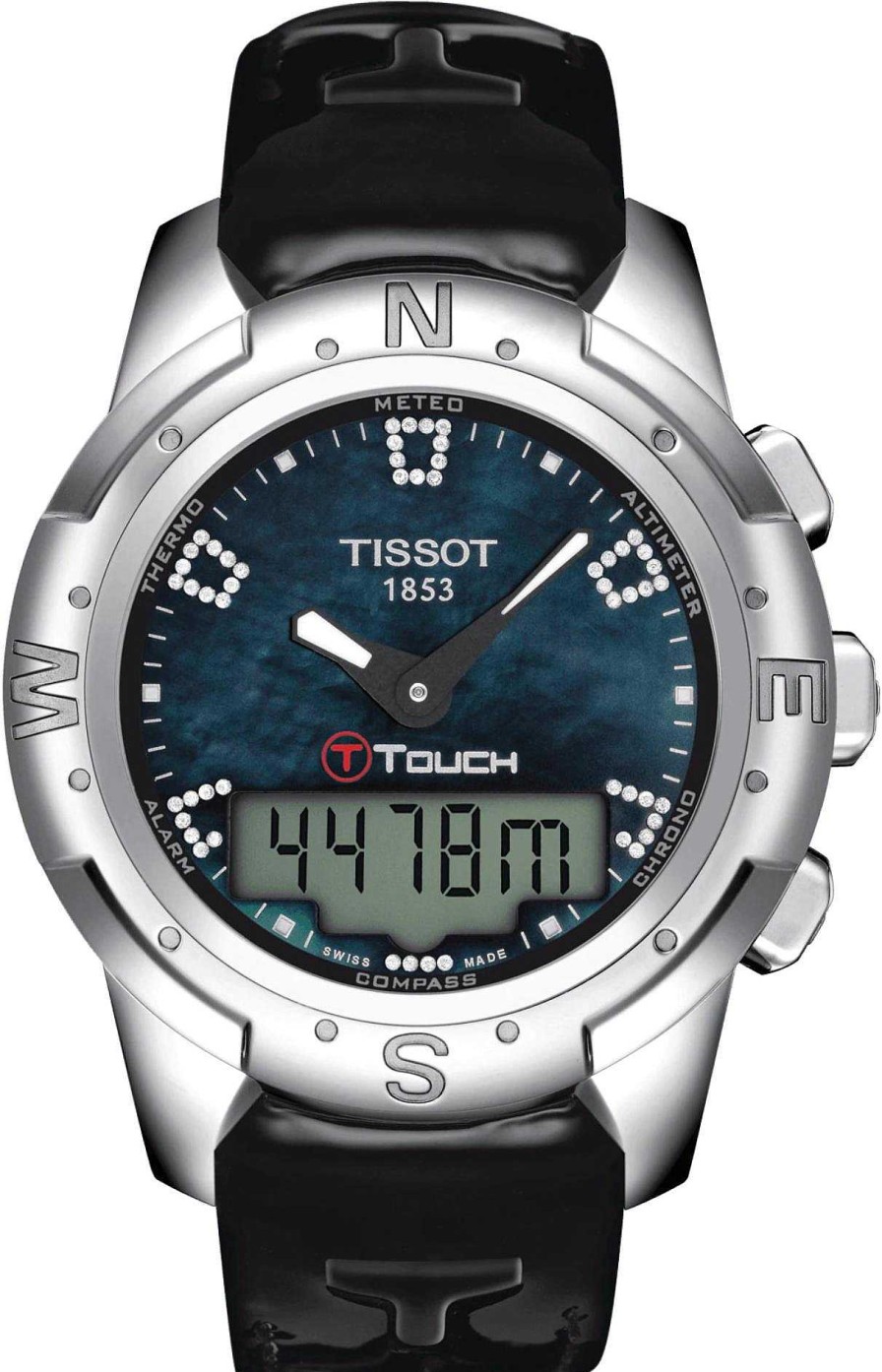 Uhren Tissot | Tissot Tissot T-Touch Ii Titanium Lady T047.220.46.126.00 Damenchronograph