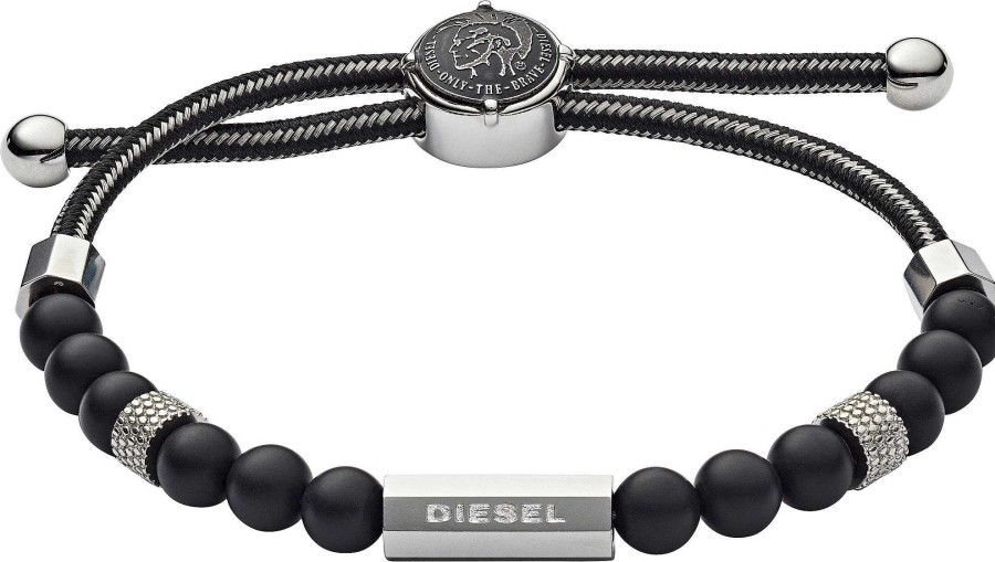 Schmuck DIESEL Jewellry | Diesel Jewellry Beads Dx1151040 Herrenarmband