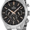 Uhren Festina | Festina Timeless Chronograph F16820/B Herrenchronograph