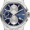 Uhren Hamilton | Hamilton Jazzmaster Auto Chrono H32596141 Sportliche Herrenuhr Massives Geh Use