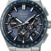 Uhren Seiko Astron | Seiko Astron Gps Solar Dual Time Ssh109J1 Gps Solar Uhr Gps Empfang F. Uhrzeit & Zeitzone