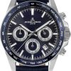 Uhren Jacques Lemans | Jacques Lemans Liverpool 1-1877C Herrenchronograph Verschraubte Krone