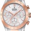 Uhren Festina | Festina Boyfriend F20398/1 Damenchronograph