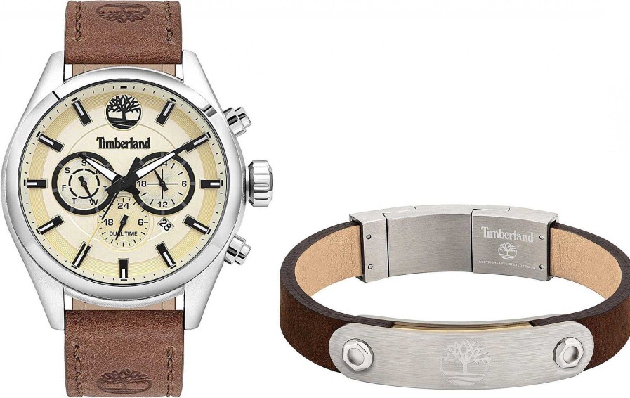 Uhren Timberland | Timberland Ashmont-Set Tbl.Ashm.Set.20 Herrenchronograph Special Set