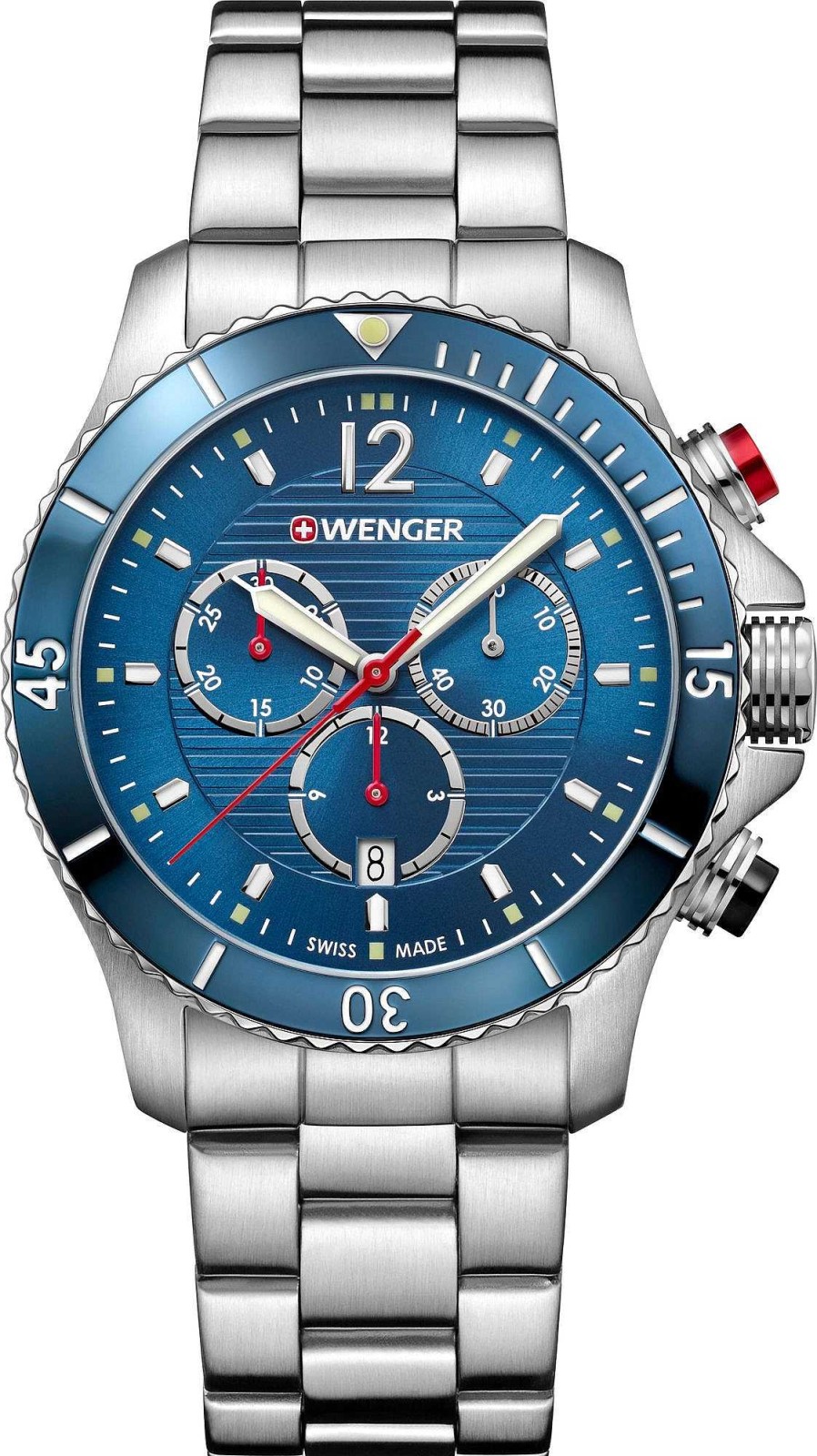 Uhren Wenger | Wenger Seaforce 01.0643.111 Herrenchronograph