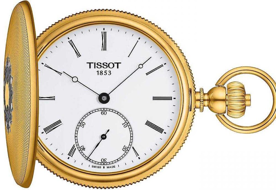 Uhren Tissot | Tissot Tissot Savonnette Mechanical T867.405.39.013.00 Taschenuhr