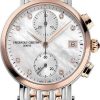 Uhren Frederique Constant Geneve | Frederique Constant Geneve Ladies Chronograph Quartz Fc-291Mpwd2R2B Damenarmbanduhr