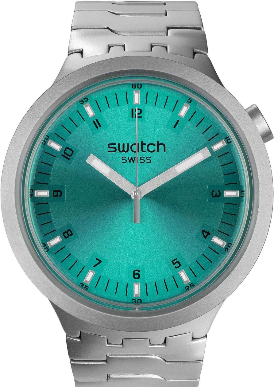 Uhren Swatch | Swatch Aqua Shimmer Sb07S100G Unisexuhr