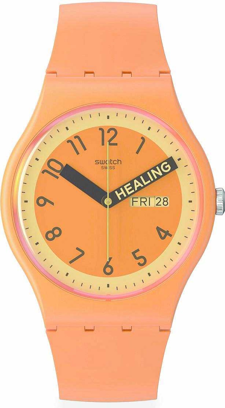 Uhren Swatch | Swatch Proudly Orange So29O700 Unisexuhr