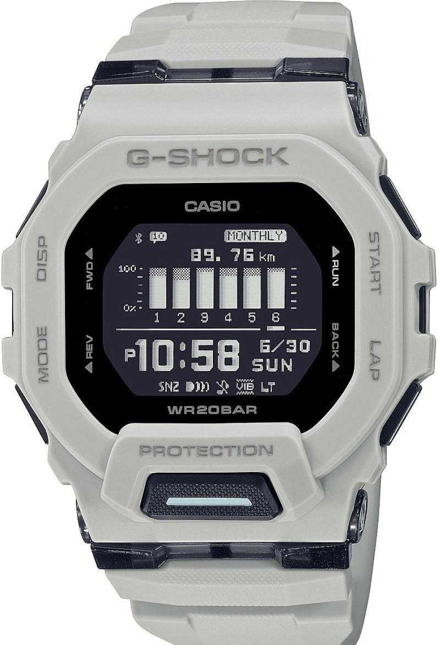 Uhren Casio G-Shock | Casio G-Shock G-Squad Gbd-200Uu-9Er Herrenarmbanduhr Mit Alarm