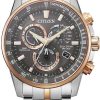 Uhren Citizen | Citizen Hau Eco Drive Radio Controlled Cb5886-58H Herrenchronograph