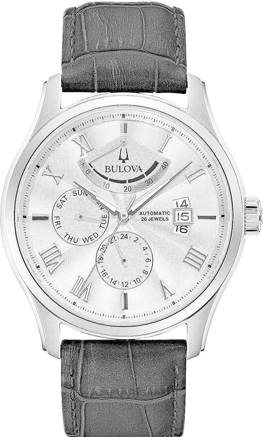 Uhren Bulova | Bulova Automatic 96C141 Herren Automatikuhr