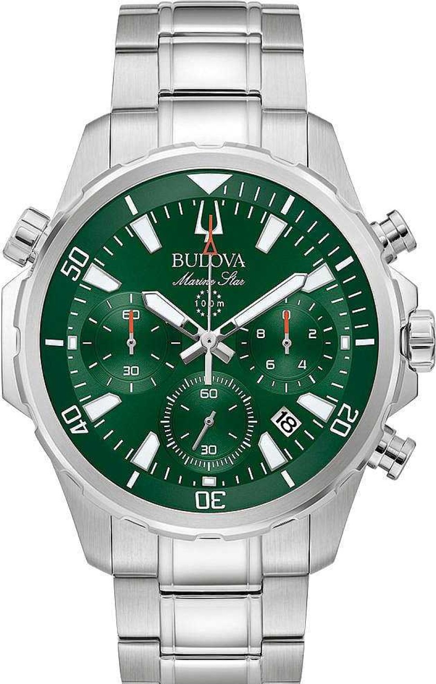 Uhren Bulova | Bulova Marine Star 96B396 Herrenchronograph