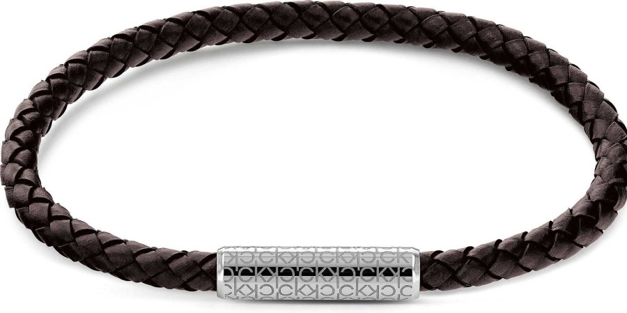 Schmuck Calvin Klein Jewelry | Calvin Klein Jewelry Wrapped & Braided 35000102 Herrenarmband